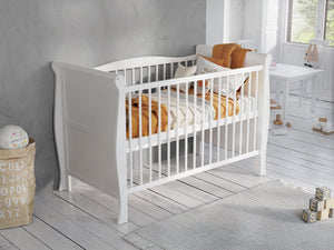 Leo | Cot Bed 120x60cm with Aloe Vera mattress