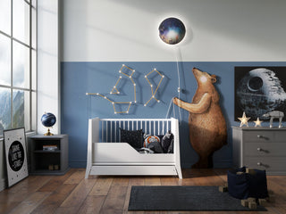 Mercury | Cot Bed 120x60cm with drawer