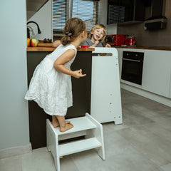 Learning Tower - Kitchen Helper & Step Stool Set