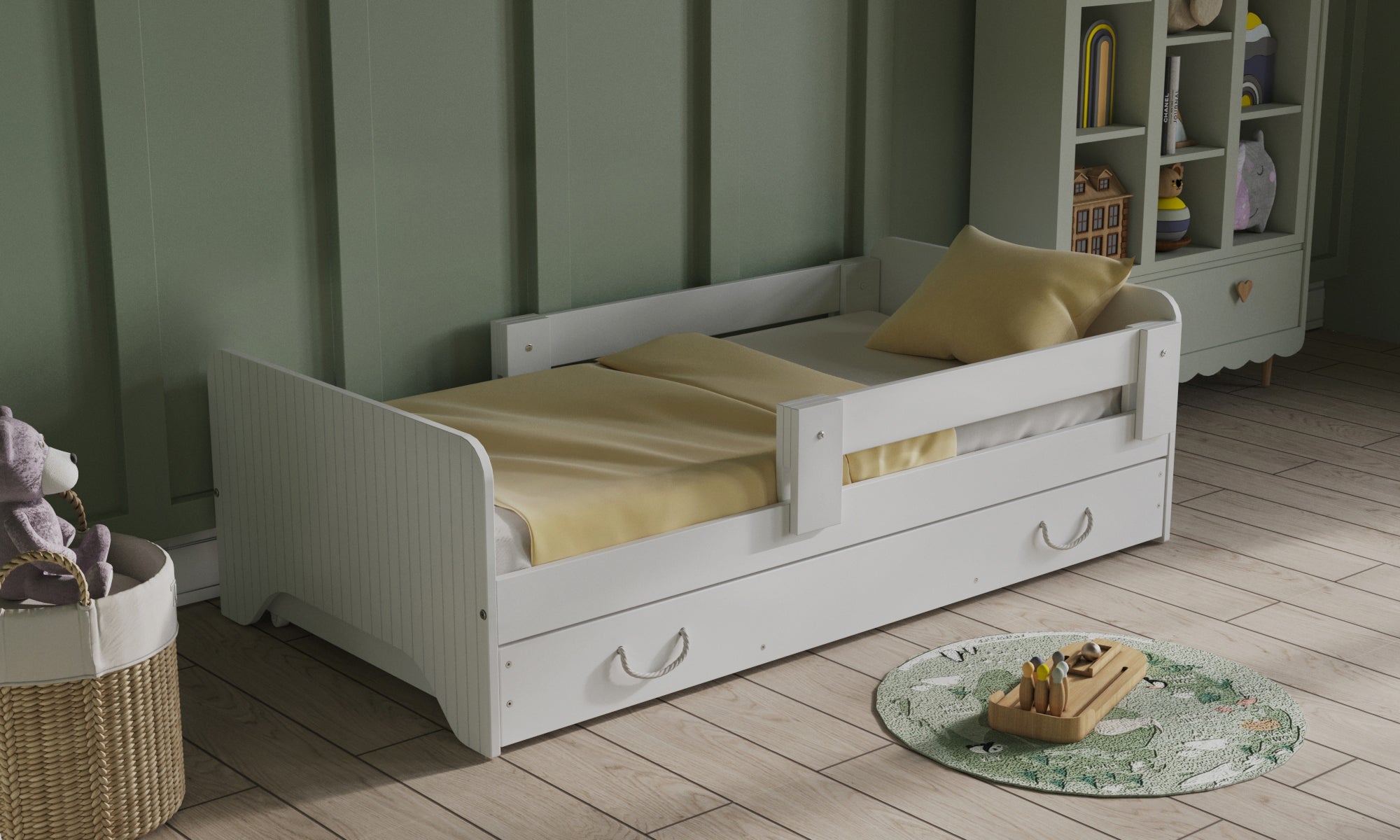 Luna | Junior Bed 160x80cm with drawer