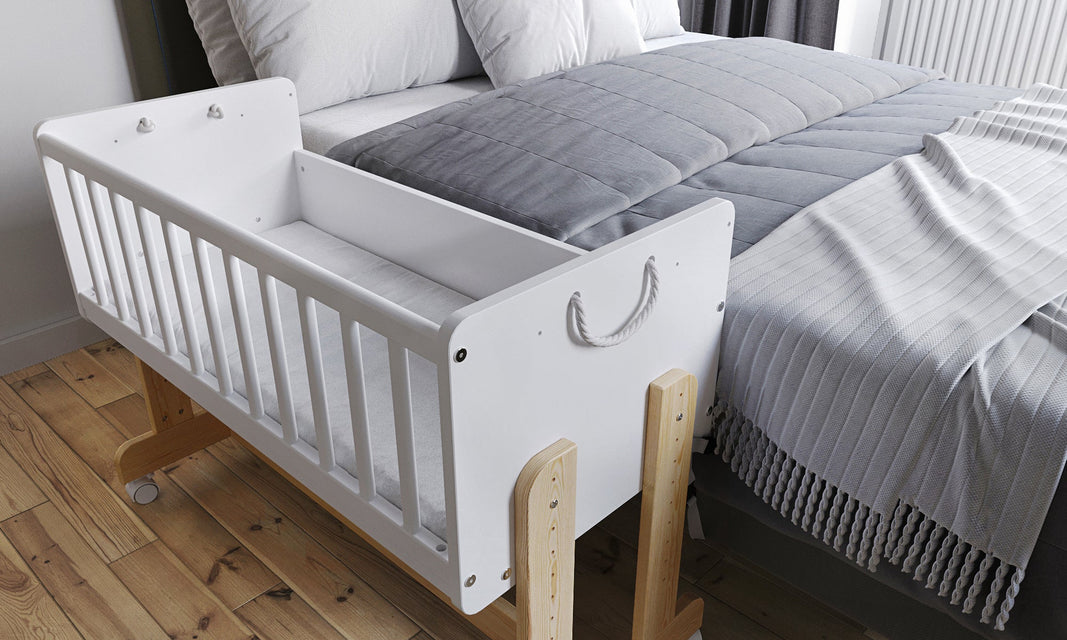 SmartCrib | Smart 6in1 Bedside Crib 90x40cm with Aloe Vera Quilted mattress