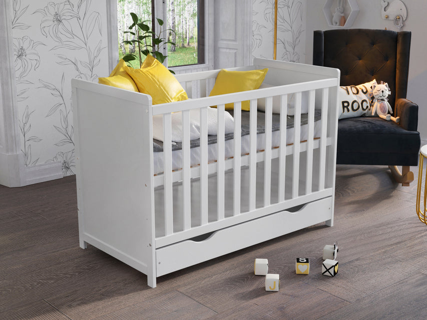Matilda | Cot Bed 120x60cm with drawer