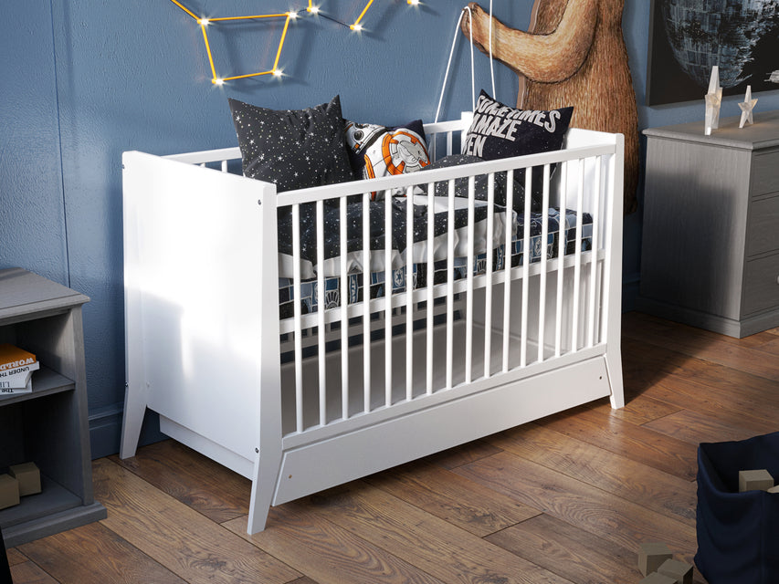 Mercury | Cot Bed 120x60cm with drawer