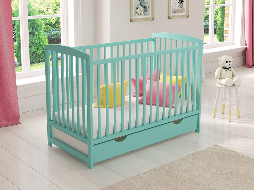Jacob | Cot Bed 120x60cm with drawer