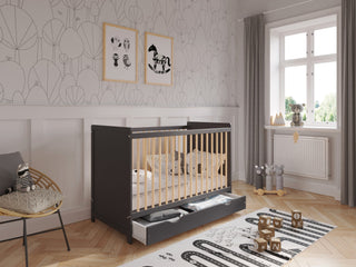 Tokyo | Cot Bed 120x60cm with drawer